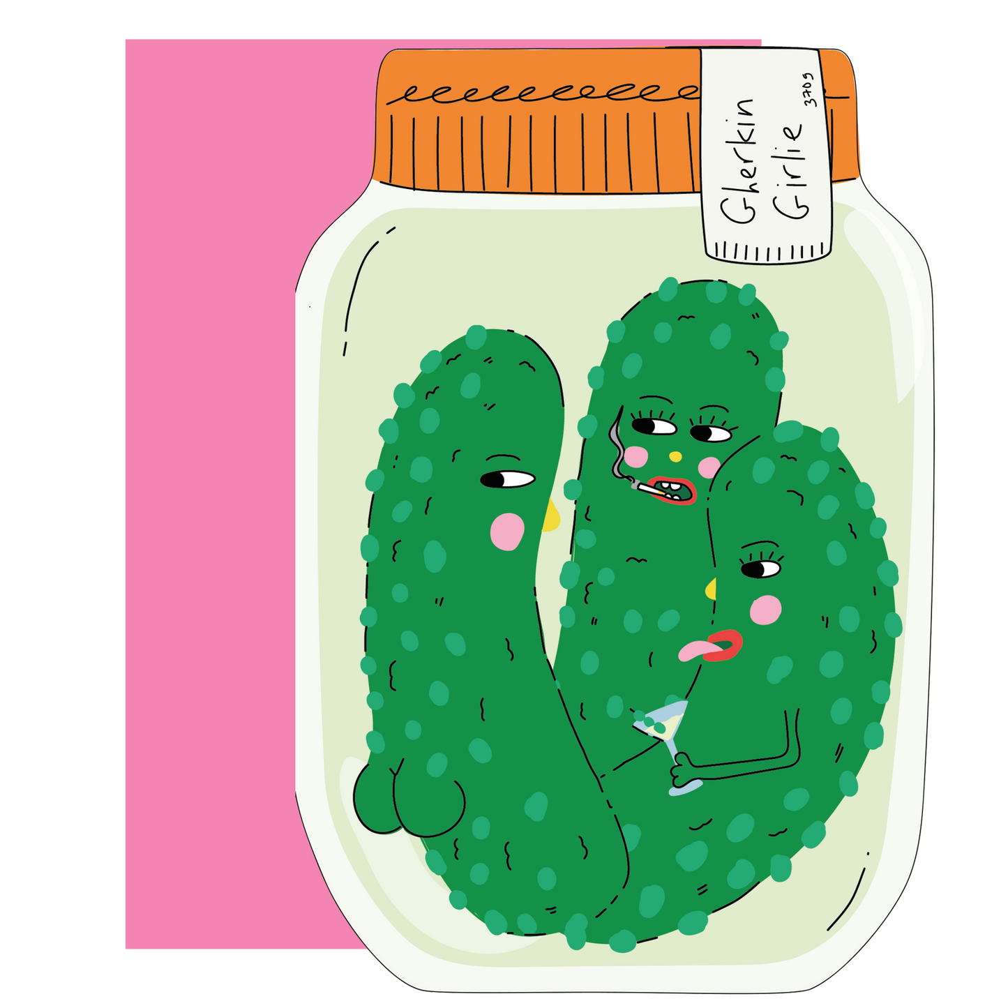 Gherkin Girlie - foodie collection