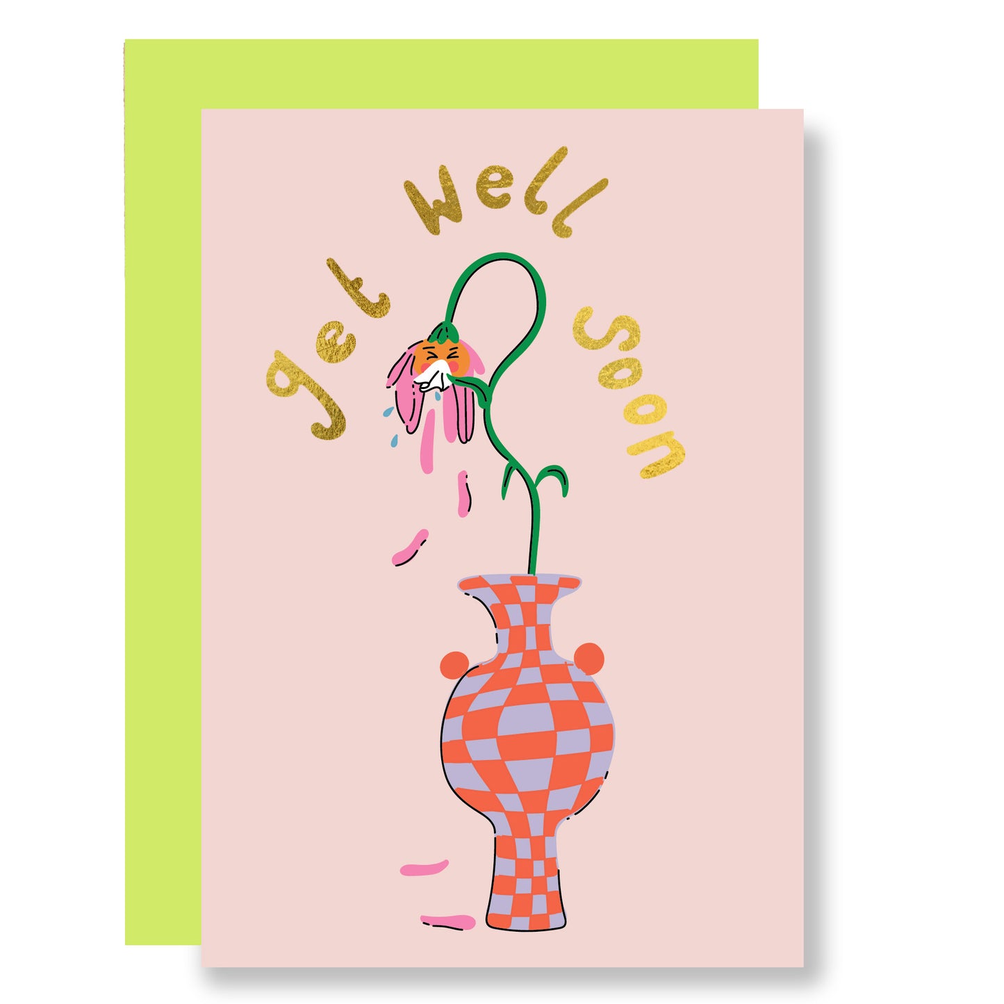 Get well soon flower