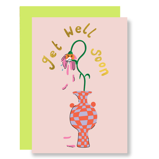 Get well soon flower