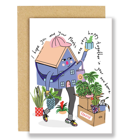 New house and plant pals