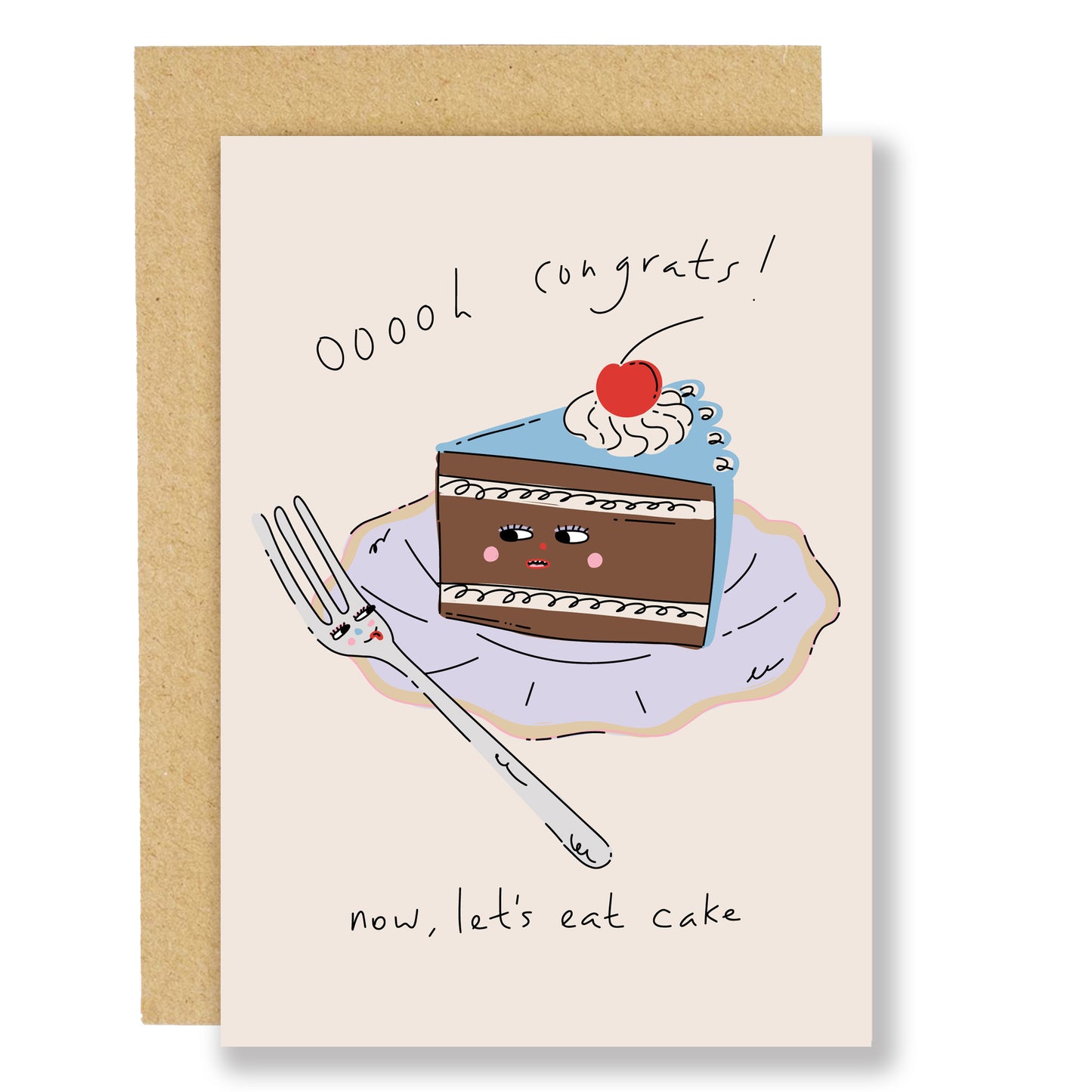 ooh congrats! now let's eat cake