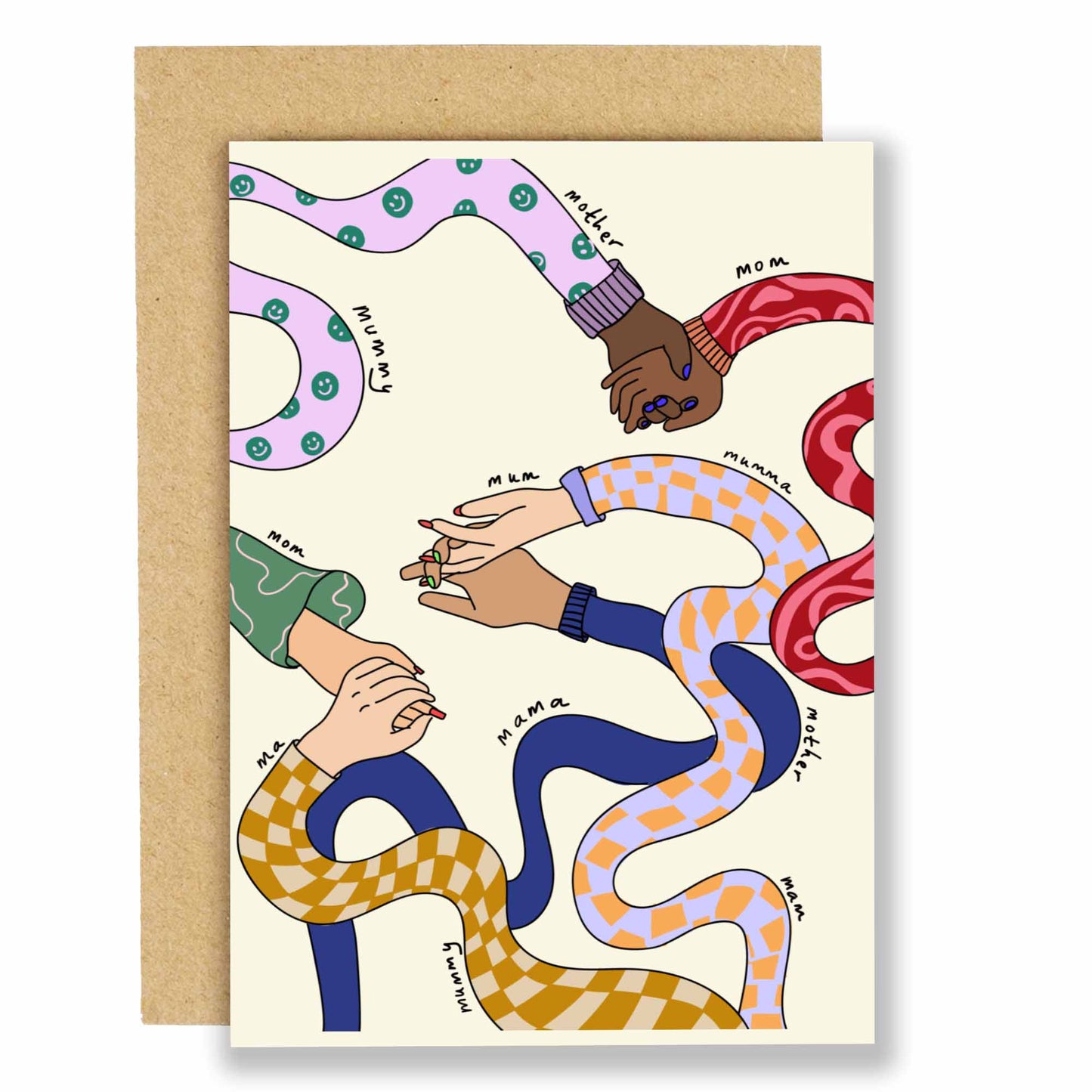 All the Mums, Mother' Day card