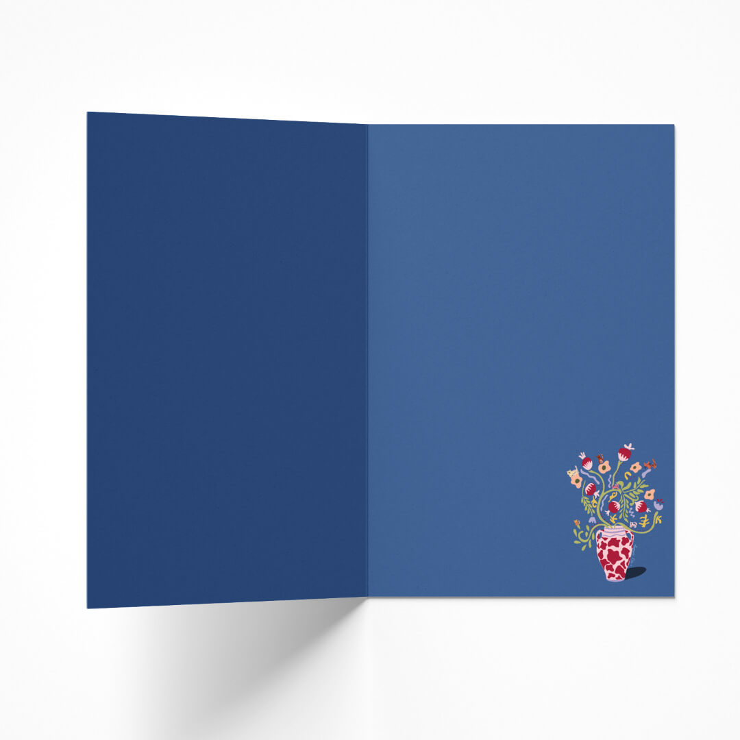 Trendy cat birthday cards
