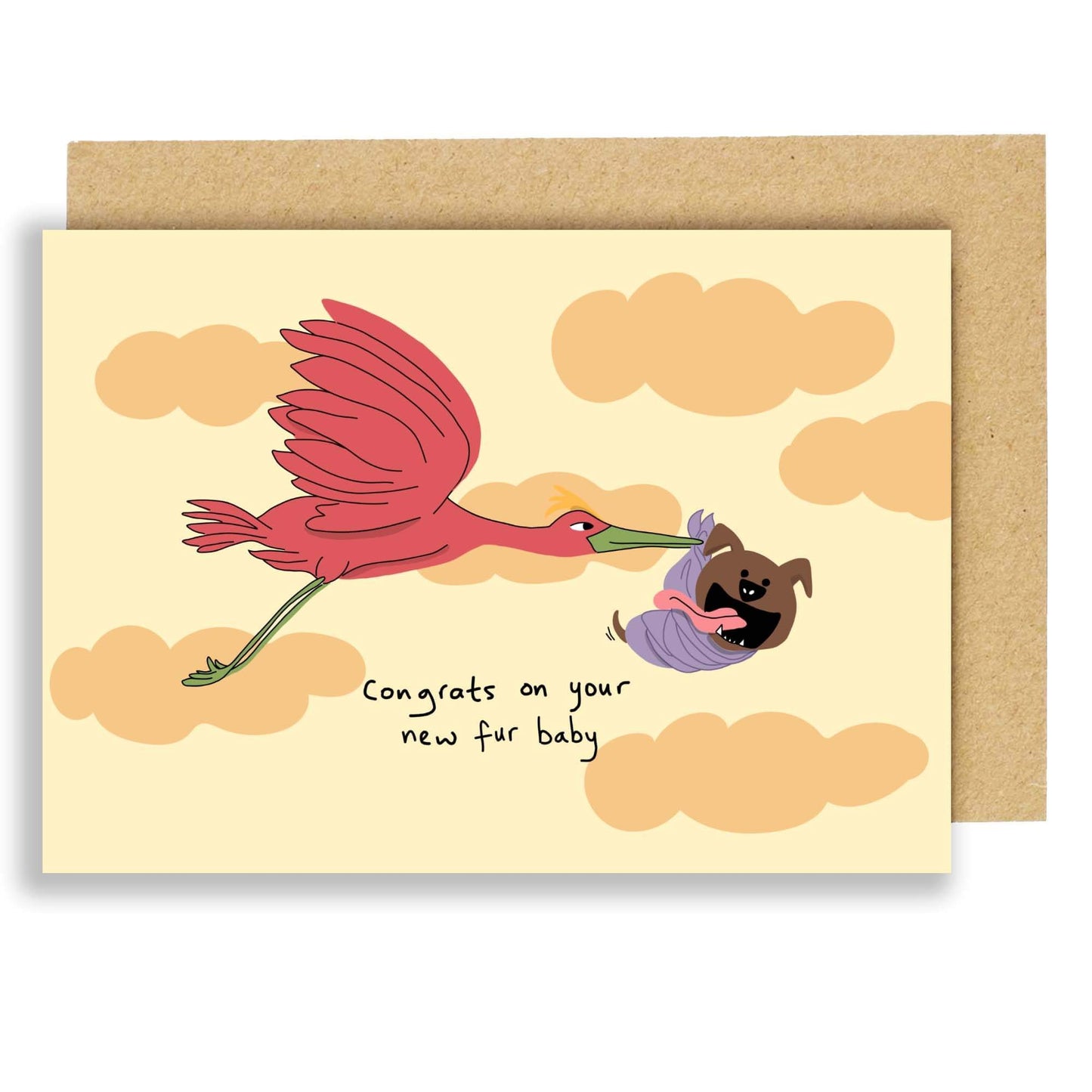 New fur baby card UK