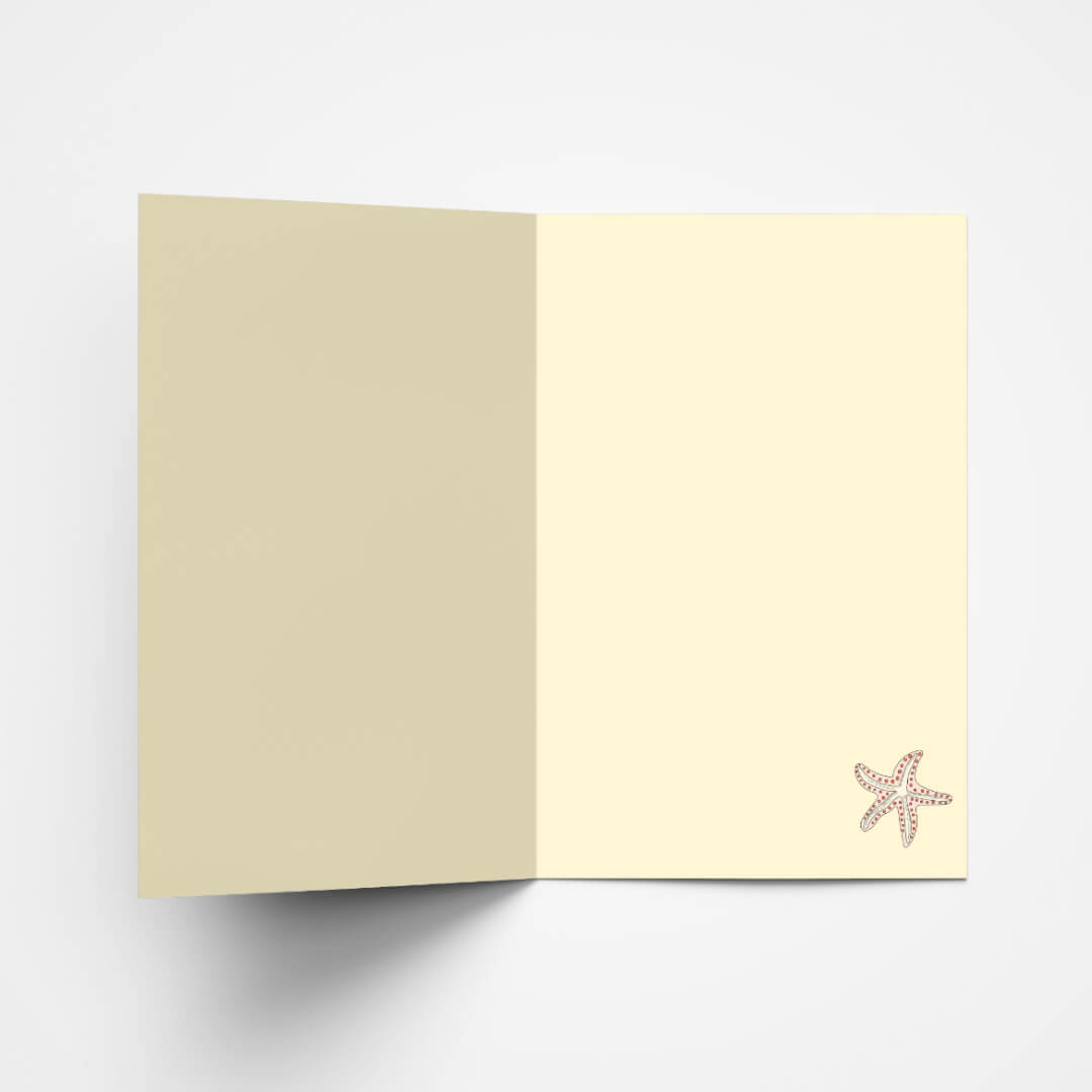Stylish thank you card UK