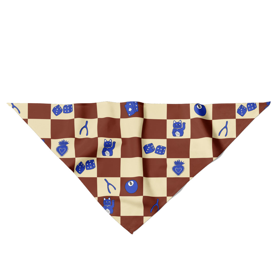 Lucky dog bandana