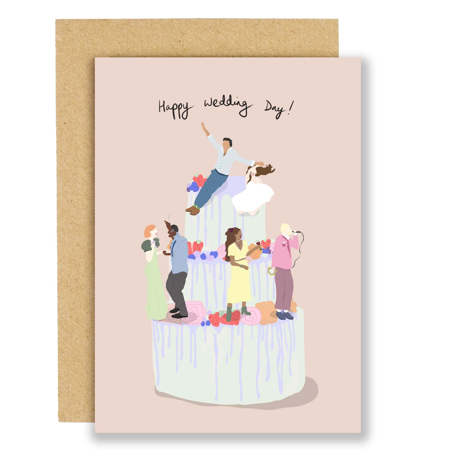 cool wedding day cards