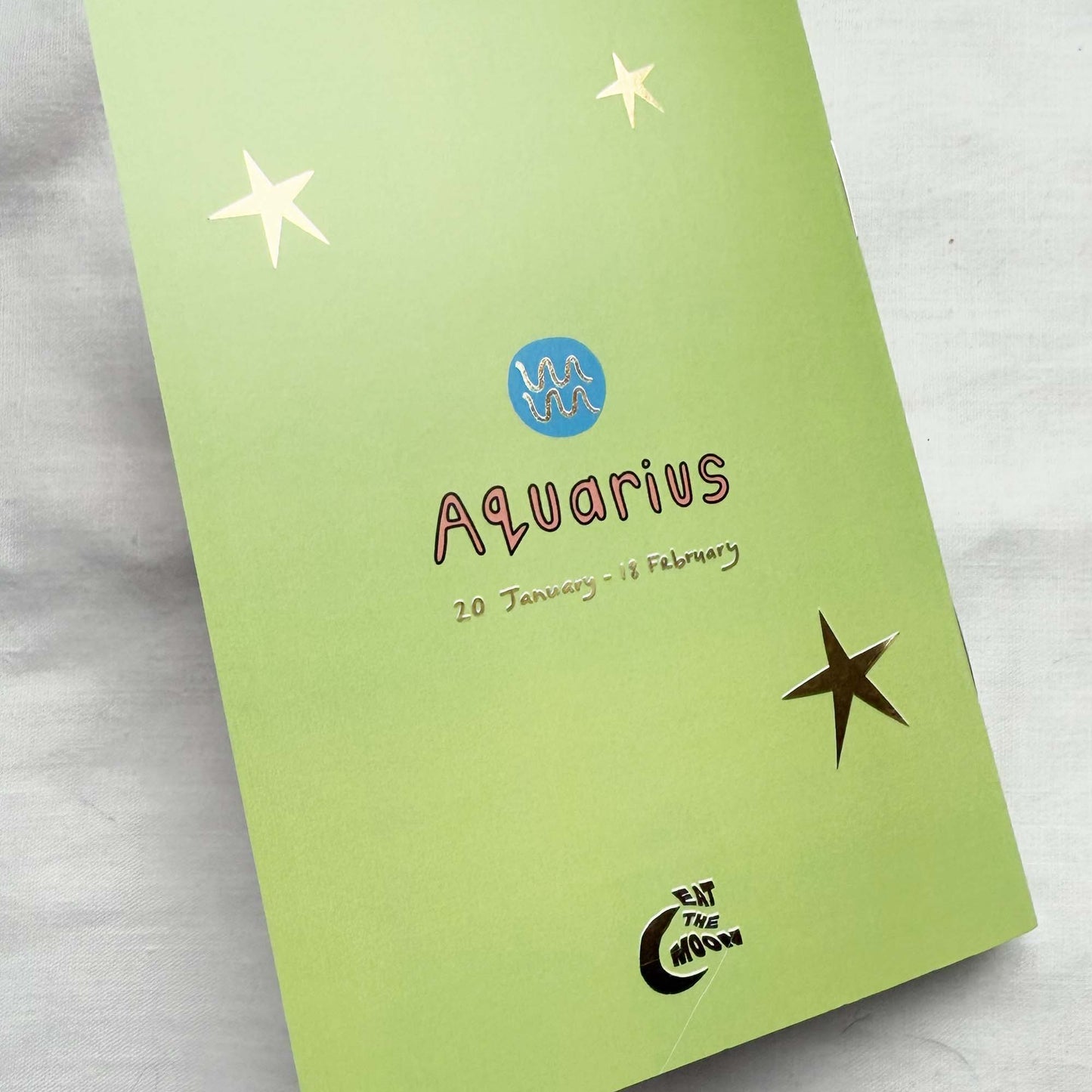 Aquarius Notebook - 20th Jan-18th Feb