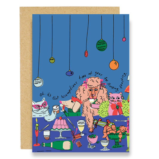 fun Christmas card UK