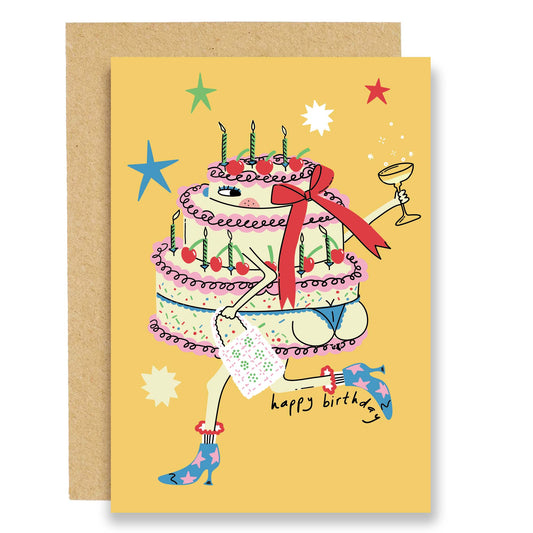 cake birthday card 