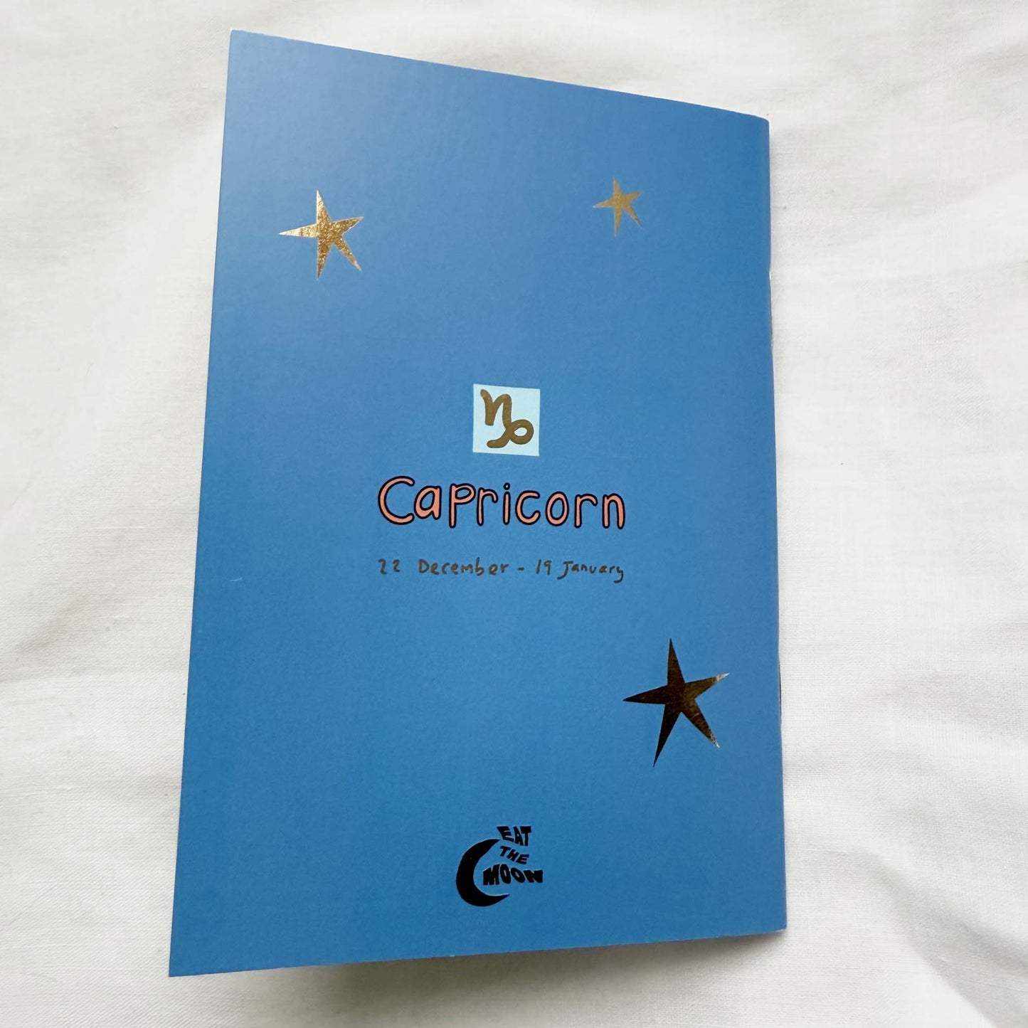 Capricorn Notebook- 22nd Dec-19th Jan