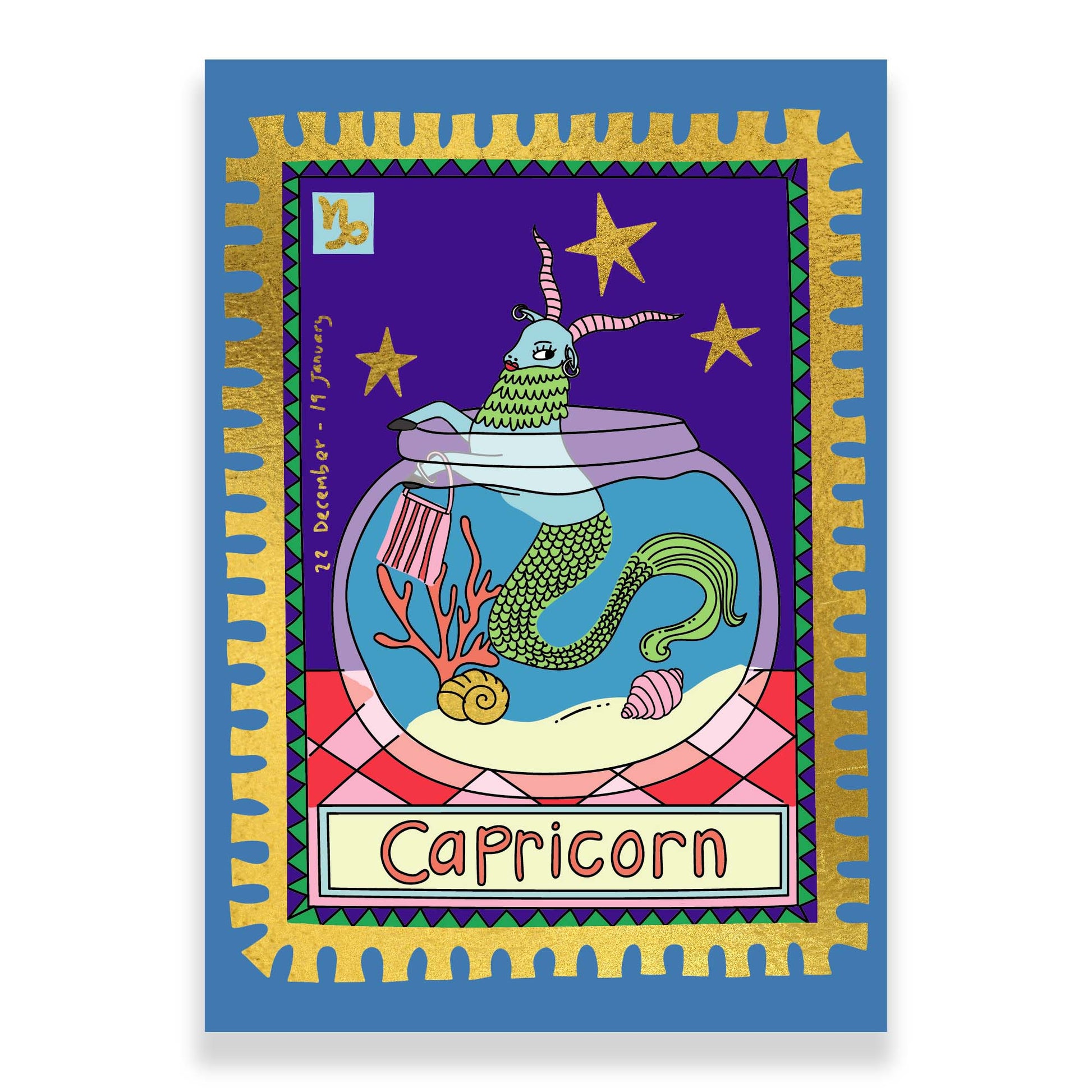 capricorn zodiac notebook