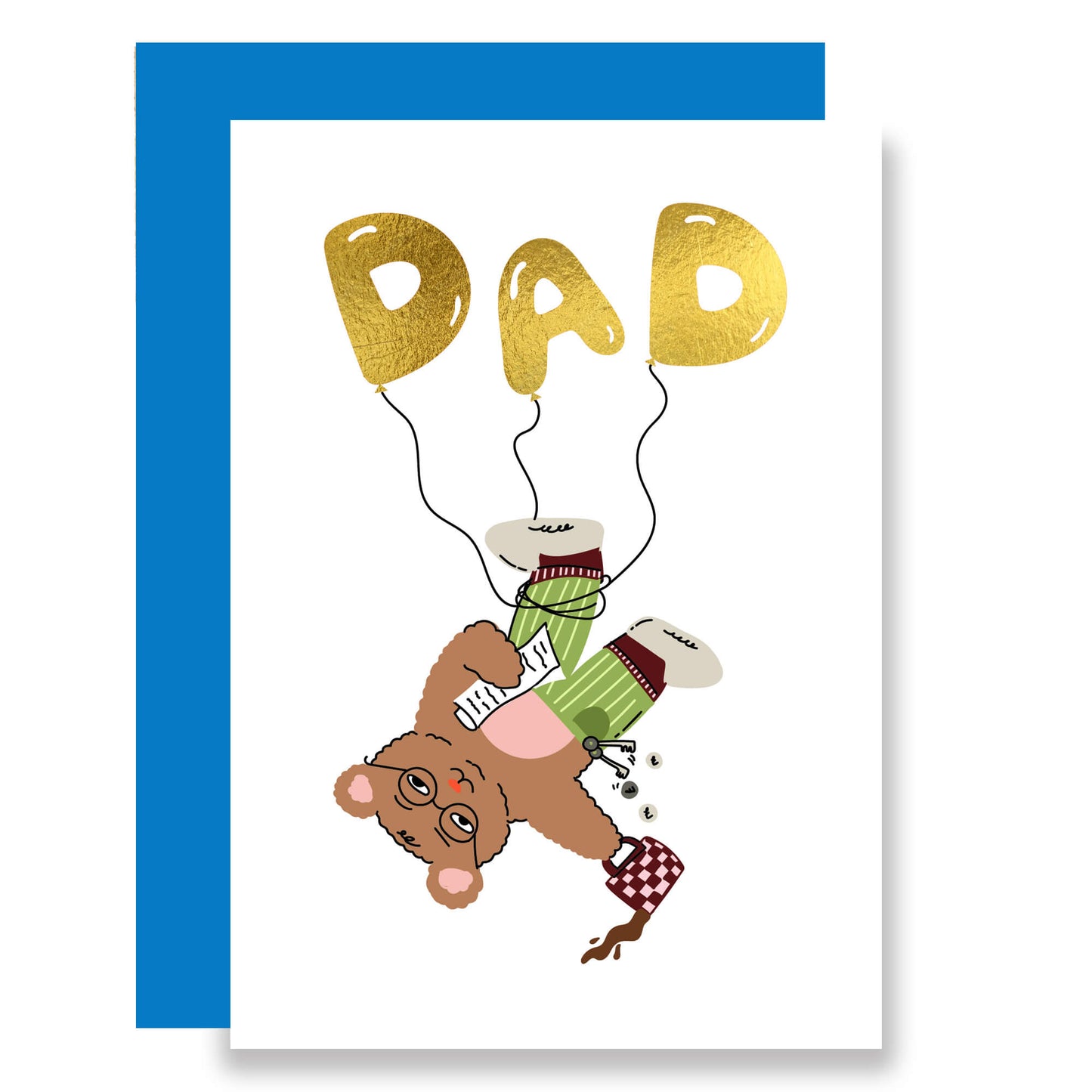 DAD gold foil