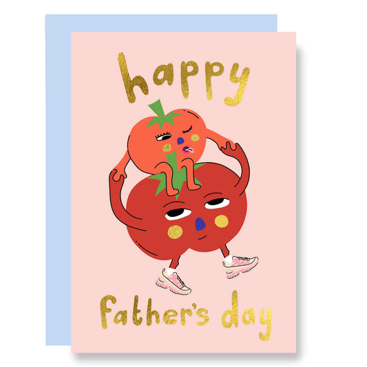 Tomato Dad gold foil