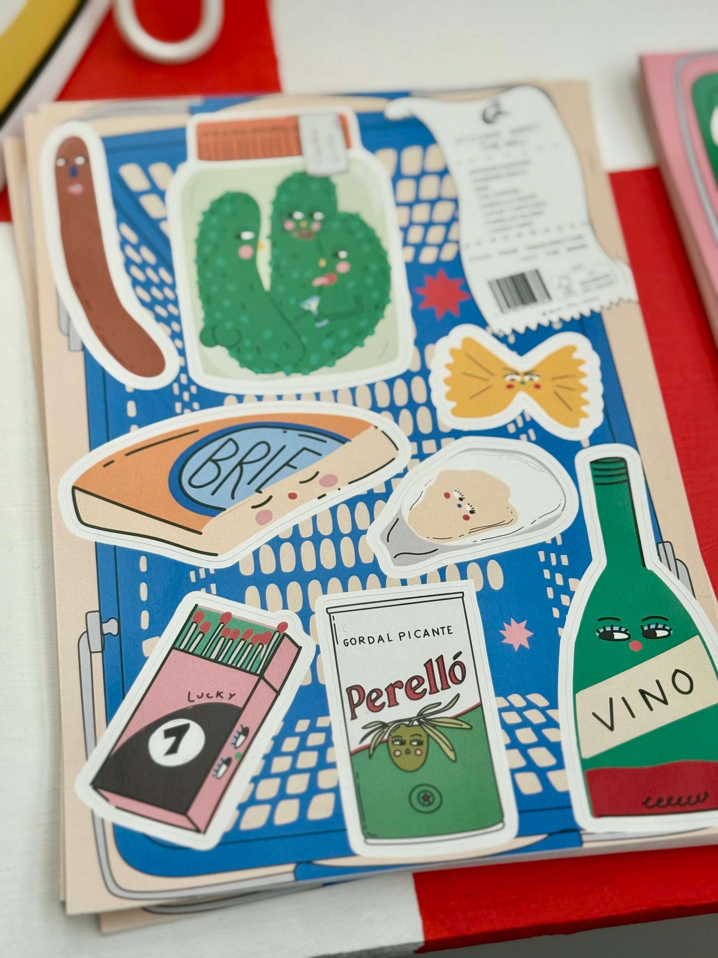 THE DELI sticker sheet