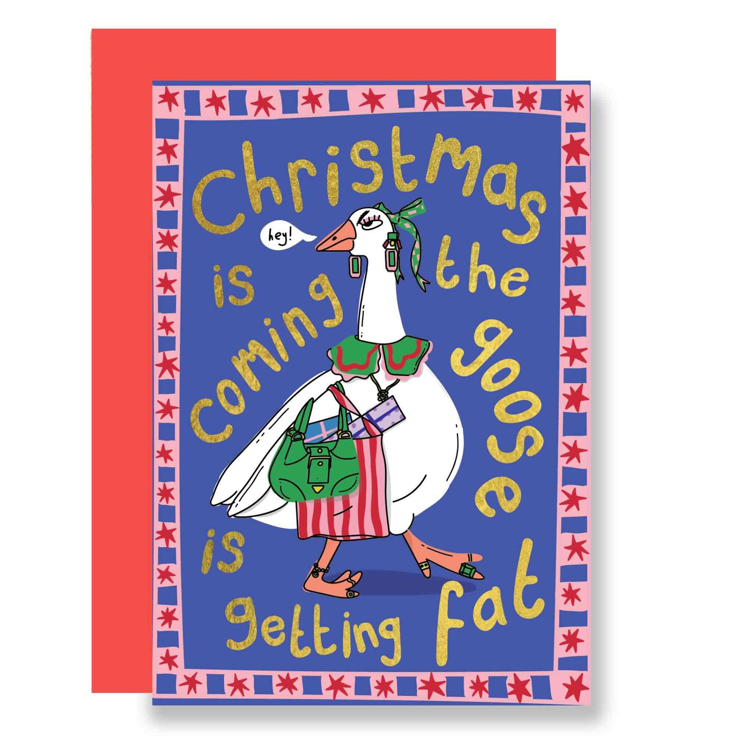 funny UK Christmas card