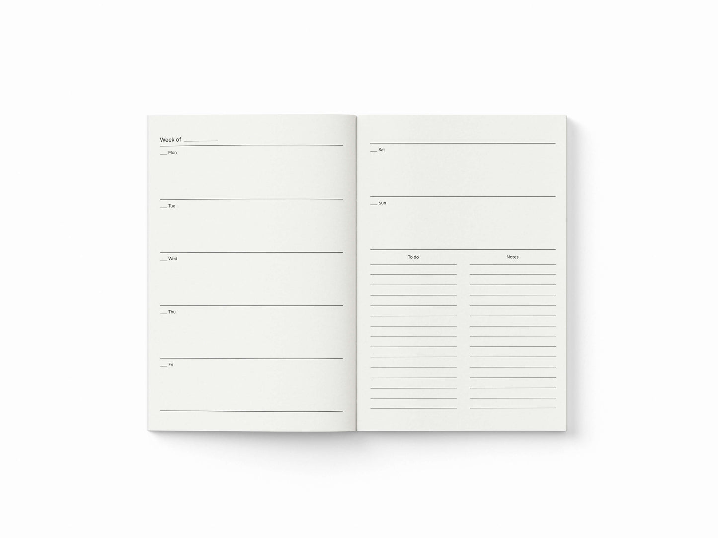 SEEK - A6 Undated Pocket Diary