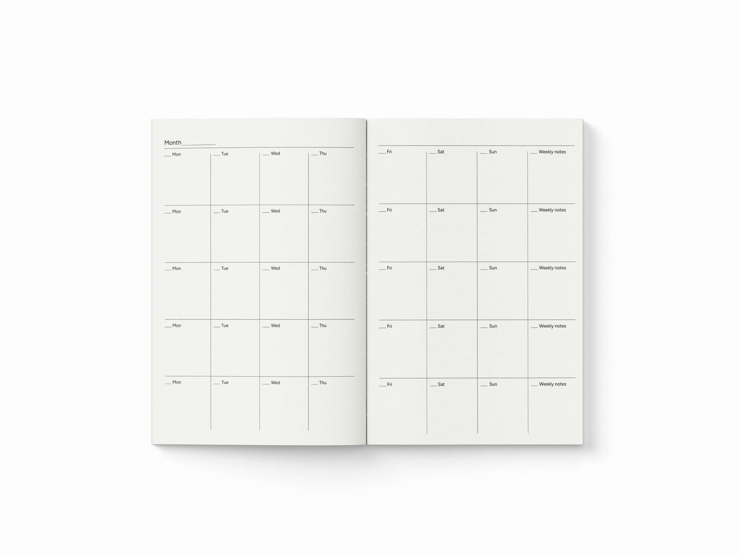 SEEK - A6 Undated Pocket Diary