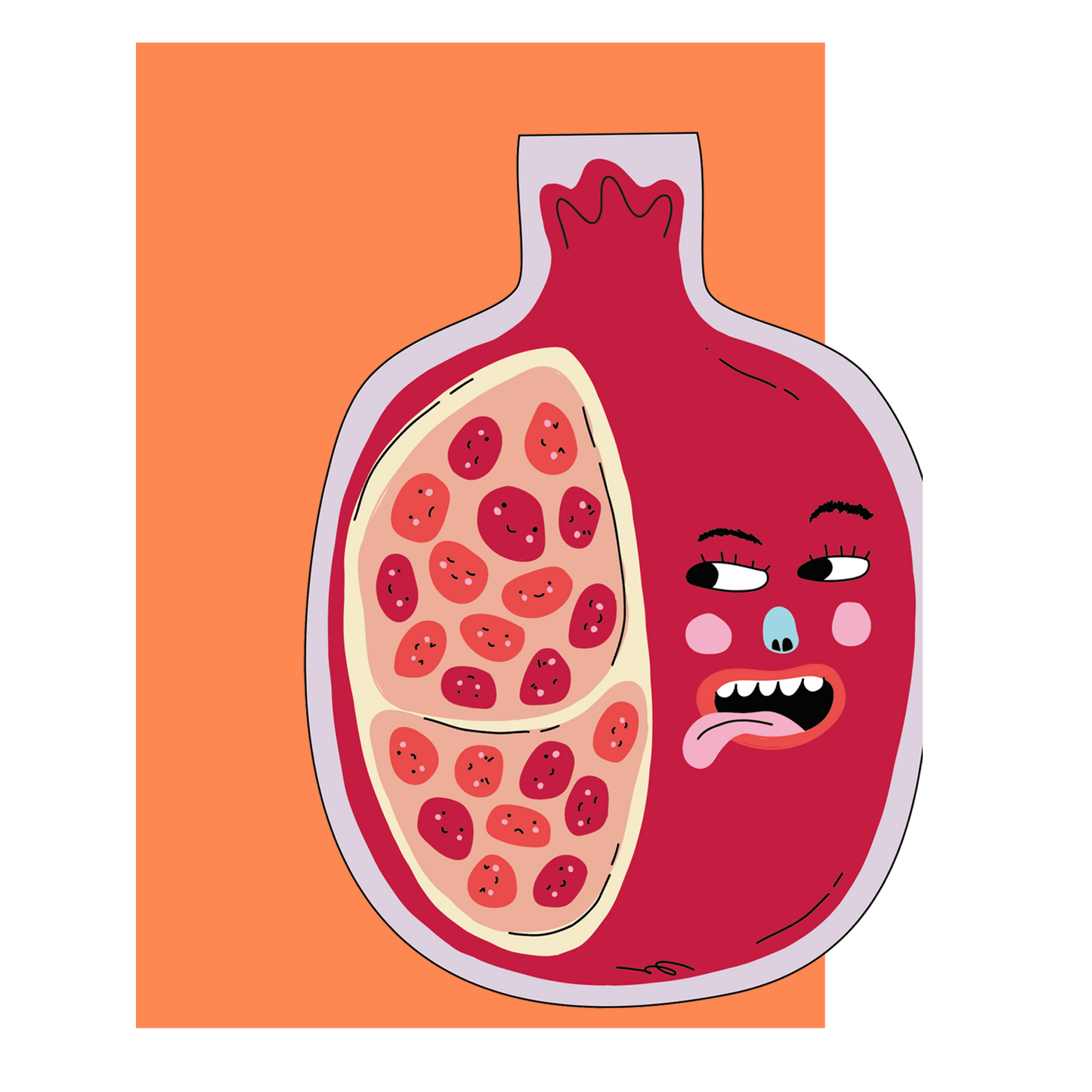 Hey Pomegranate - foodie collection