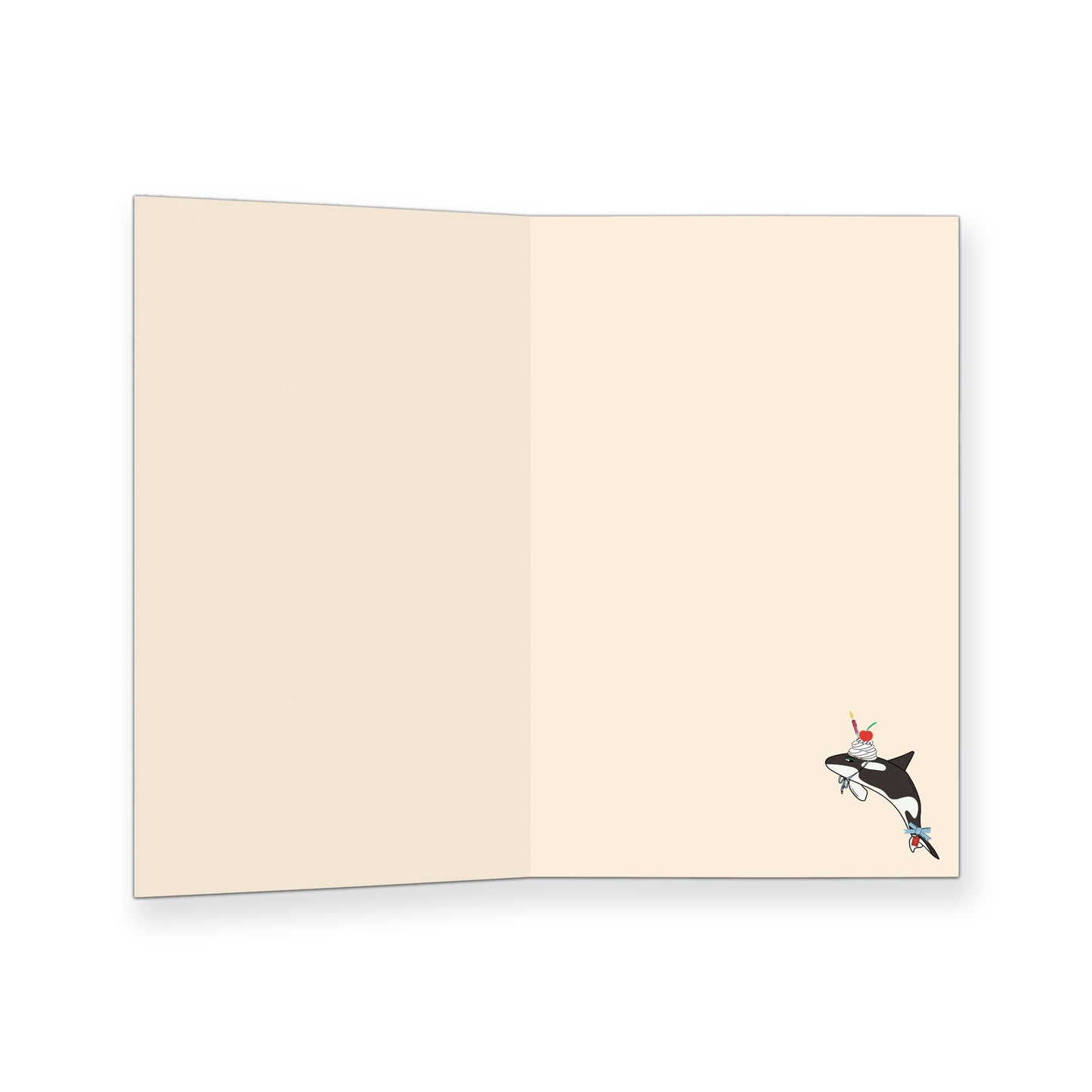 Don't over think it birthday card