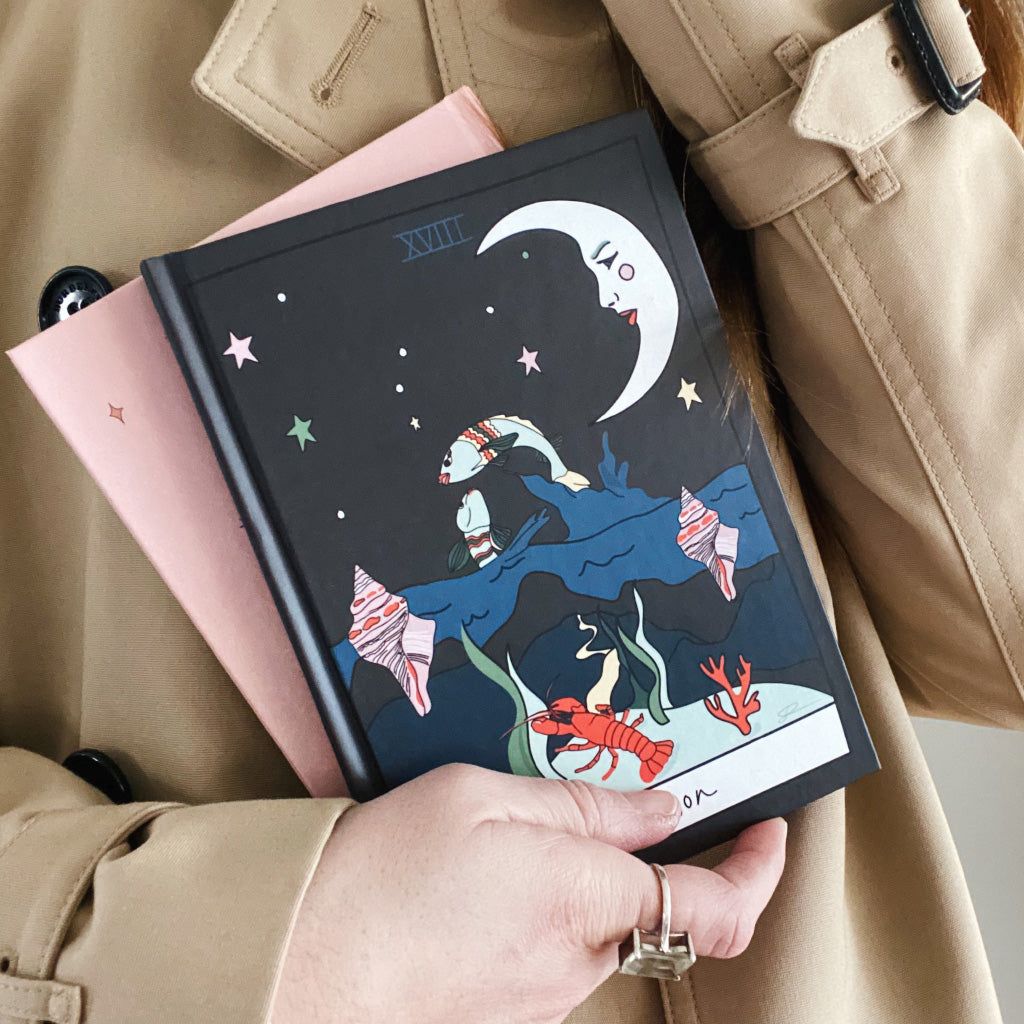 trendy moon journal