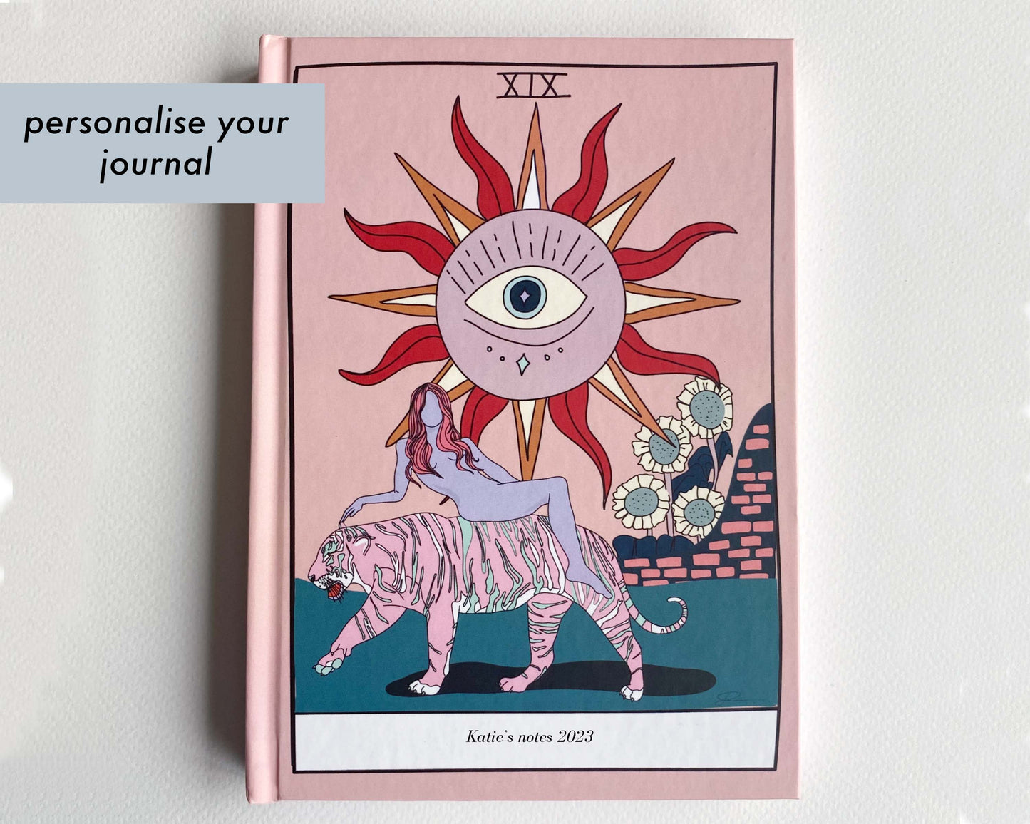 The Sun Tarot journal - personalise