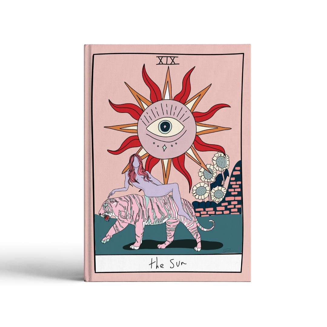 hardback tarot journal